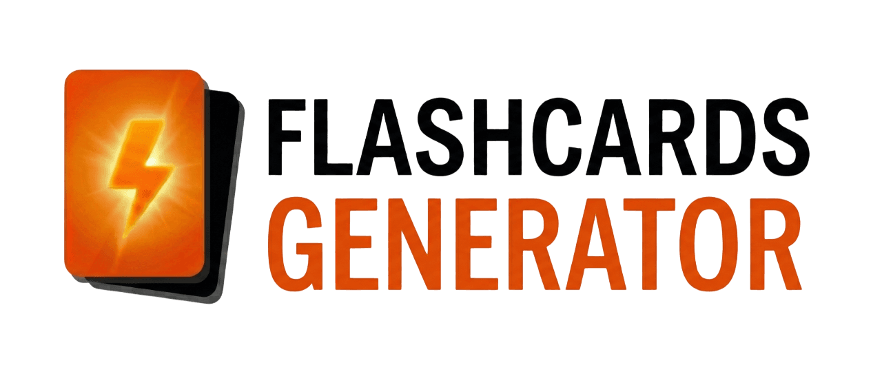 Flashcards Generator