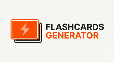 Flashcards Generator